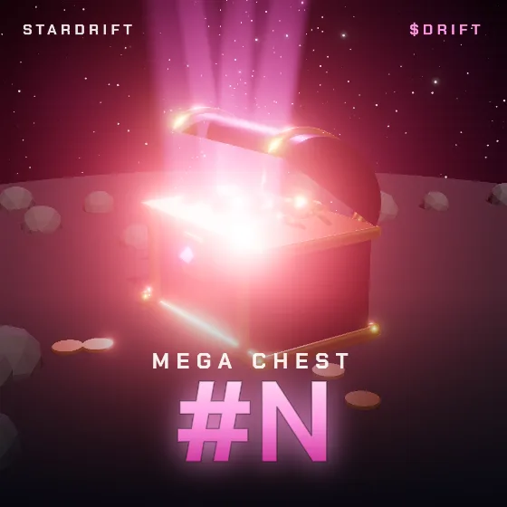 Mega chest coin art